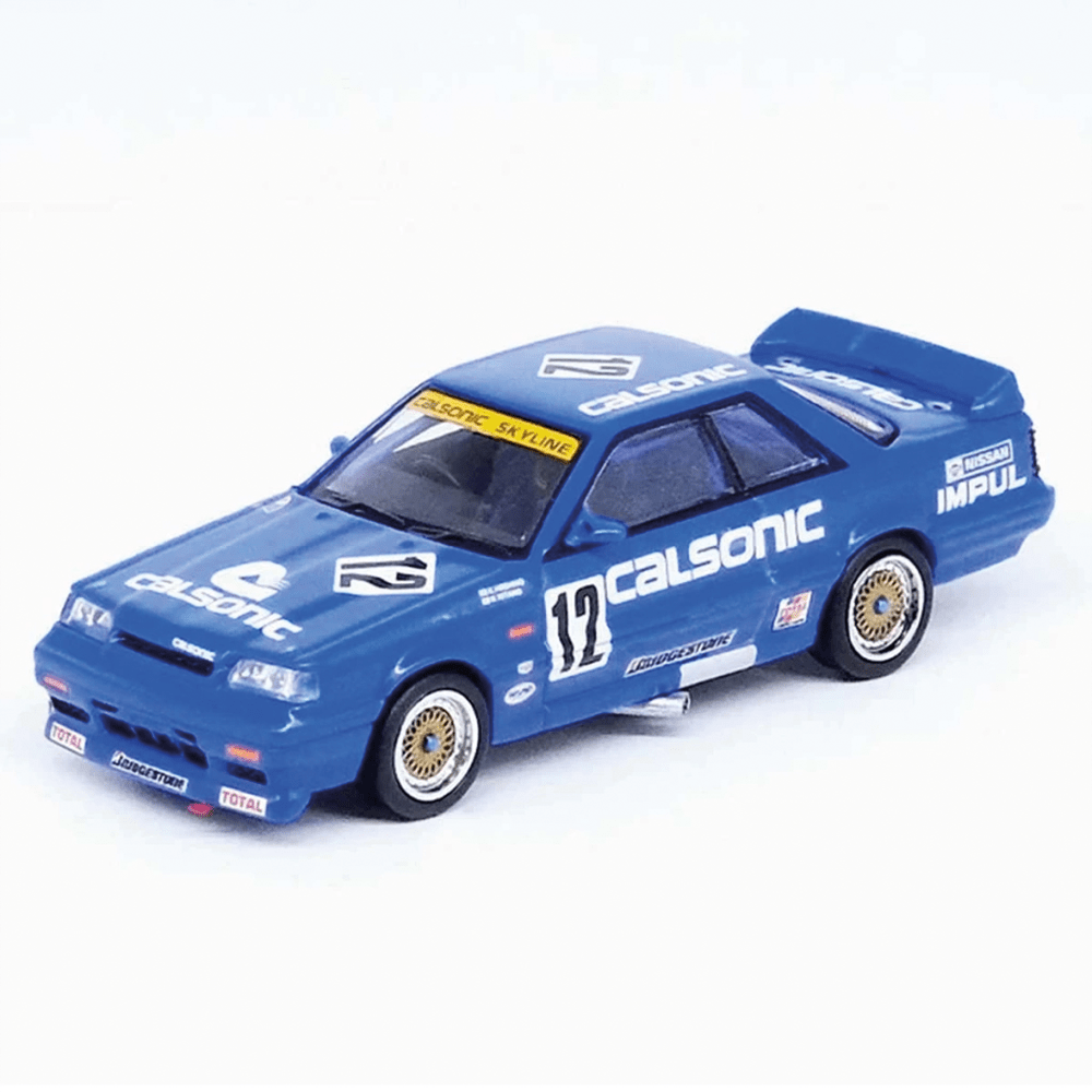 1:64 Diecast Nissan Skyline GT-R32 Racing Team Model Araba