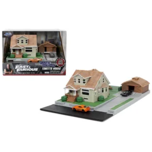 Jada F&F Nano Dom's House Display Diorama Toretto House
