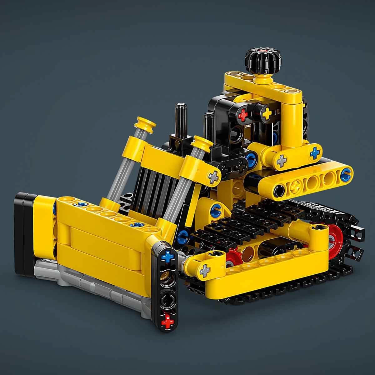 LEGO Technic Ağır İş Buldozeri 42163 Yaratıcı Oyuncak Model Yapım Seti 195 Parça