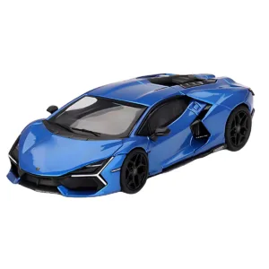 Mini GT 1:64 Lamborghini Revuelto Blu Eleos Model Araba
