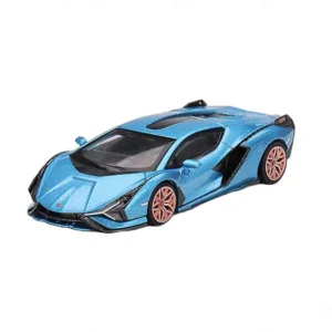 Mini GT 1:64 Lamborghini Sian FKP 37 Blu Aegir