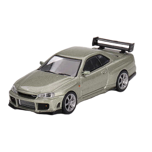 Mini GT 1:64 Nissan Skyline GT-R (R34) Tommykaira R-z Millenium Jade