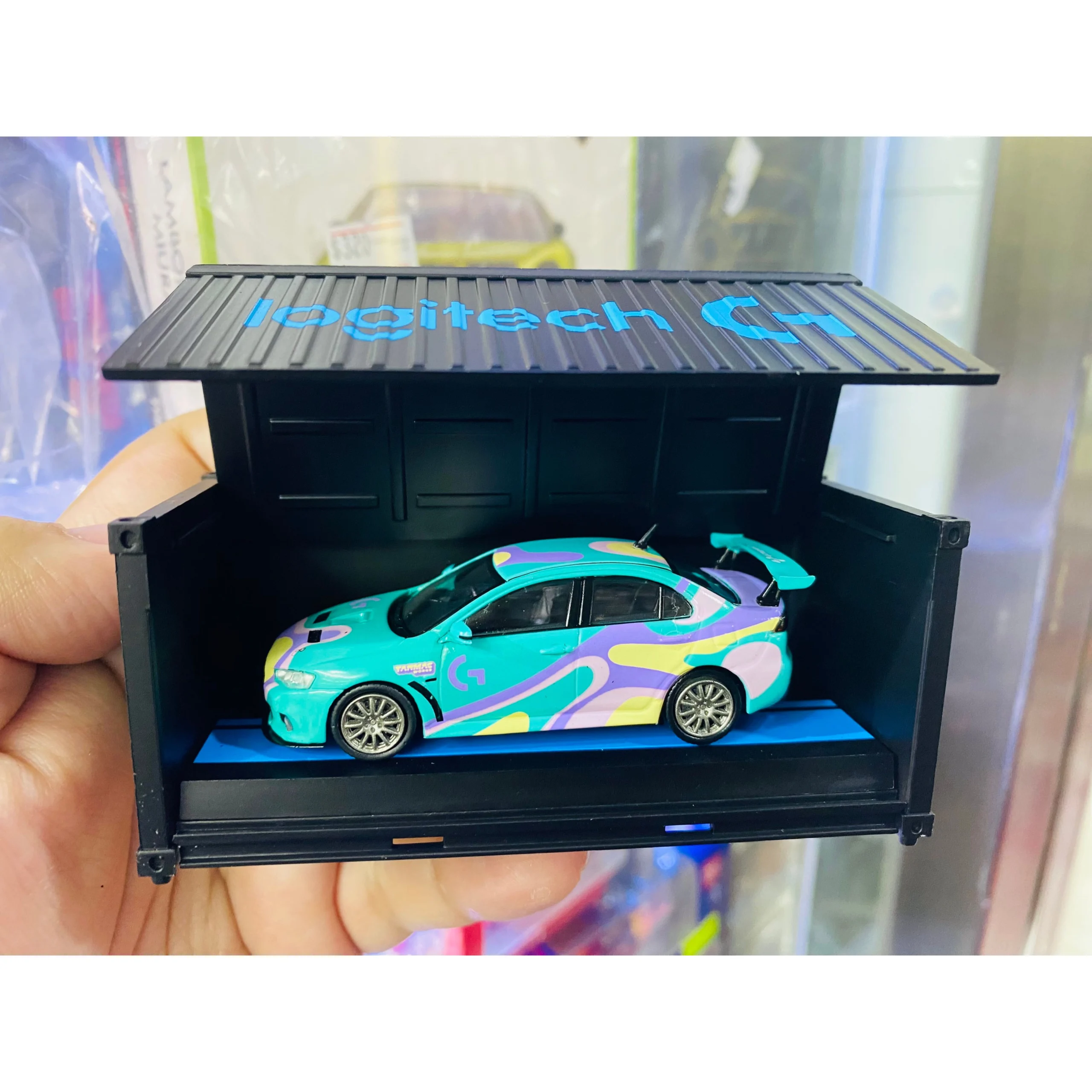Diecast 1:64 Mitsubishi Evo X Logitech G Model Araç