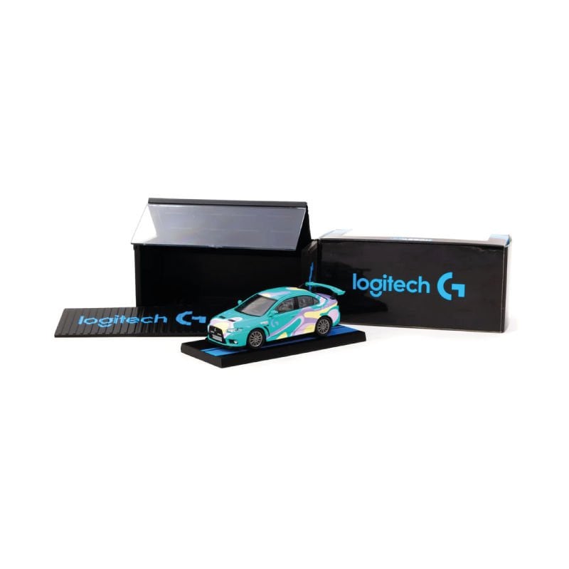 Diecast 1:64 Mitsubishi Evo X Logitech G Model Araç