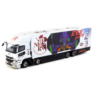 TW 1:64 Mitsubishi Fuso Super Great EVA Racing Diecast Model Tır